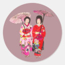 Search for cute geisha stickers Kimono