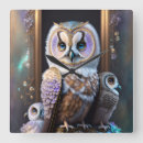 Search for lavender clocks Owls