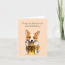 Search for corgi birthday cards Animal