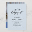 Search for typography engagement party invitations Modern