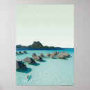 Search for bora bora travel posters Tropical island
