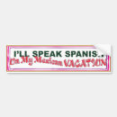 Search for speak english bumper stickers Mexico