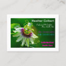 Search for passionate business cards Flower
