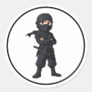 Search for cartoon ninja stickers Warrior