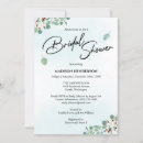 Search for eucalyptus couples shower invitations Typography