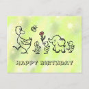 Search for colorful elephants postcards Fun