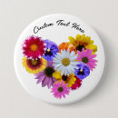 Search for beautiful spring badges Bright flowers