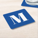 Search for blue and white coasters Initial