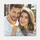 Search for gold foil save the date magnets Script