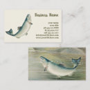 Search for salmon business cards Fisherman