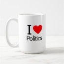 Search for i love politics mugs Heart