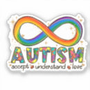 Search for autism acceptance stickers Rainbow