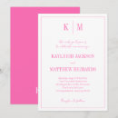 Search for hot pink wedding invitations Classic