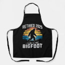 Search for find aprons Bigfoot