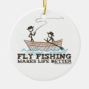 Search for fisherman christmas tree decorations Fly fish