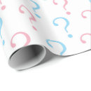 Search for question mark wrapping paper Blue
