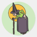 Search for cartoon witch stickers Spooky