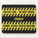 Search for crime scene mousepads Novelty