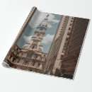 Search for city buildings wrapping paper Street