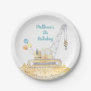 Search for construction birthday plates Dump truck