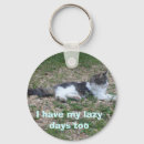 Search for laziness key rings Cats