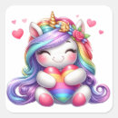 Search for love unicorns stickers Colourful