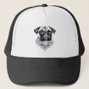 Search for pug hats Illustration
