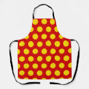Search for red polka dot aprons Circles