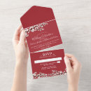 Search for red cherry blossoms invitations Sakura