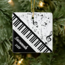 Search for pianist christmas tree decorations Piano keyboard