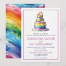 Search for gay lesbian wedding invitations Watercolor