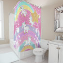 Search for unicorn shower curtains Girly