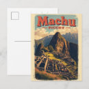 Search for machu picchu postcards Andes mountains