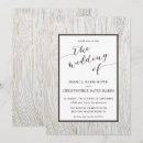 Search for wood grain wedding invitations Gold