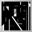 Search for black and white geometric shapes art Grey