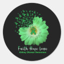 Search for kidney cancer awareness stickers Warrior