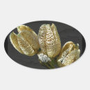 Search for flowers oval stickers Lilies