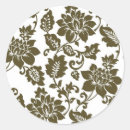 Search for black white red damask wedding stickers Floral