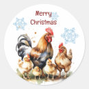 Search for winter farm stickers Xmas