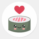 Search for rice paper stickers I love sushi