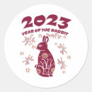 Search for chinese new year stickers Rabbit