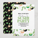 Search for sushi party invitations Hibachi