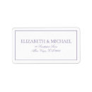 Search for lavender return address labels Calligraphy