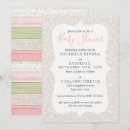 Search for pink grey white baby shower invitations Floral