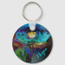 Search for teal abstract key rings Purple