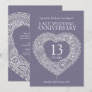 Search for 13 years invitations Anniversary