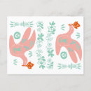 Search for folk flowers postcards Retro