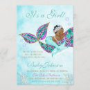 Search for purple glitter baby shower invitations Mermaid
