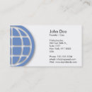 Search for only business cards Blue