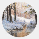 Search for snowy landscape stickers Nature